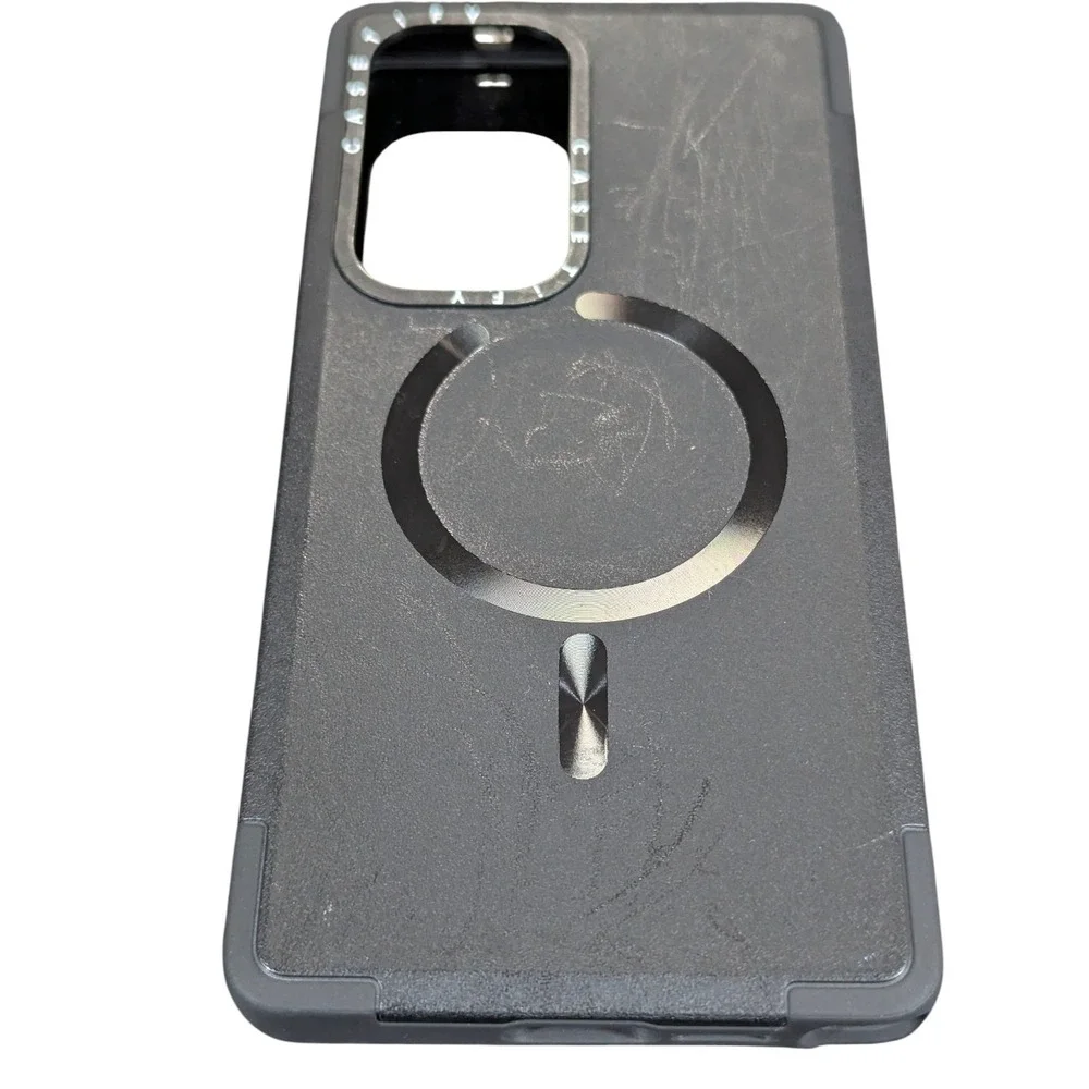 Aa8U CASETiFY Force Case w/ Magsafe for Samsung Galaxy‎ S25 Ultra - Black USED